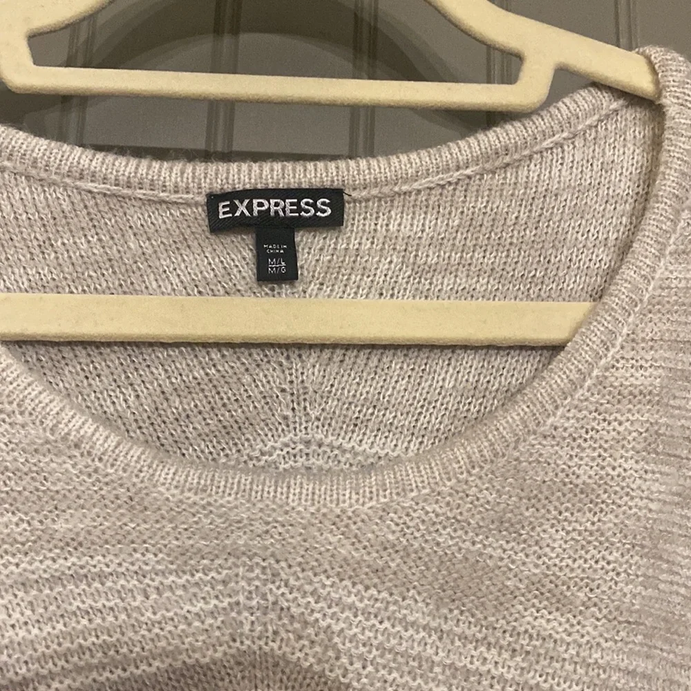 EXPRESS Patterned Asymmetrical Sweater - Picture 3 of 3